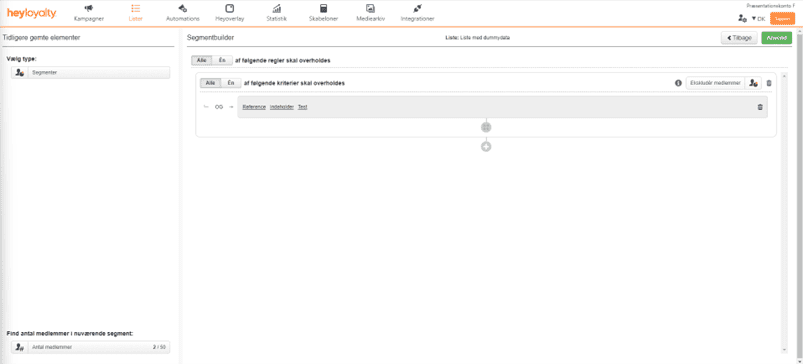 Se medlemmer i segment