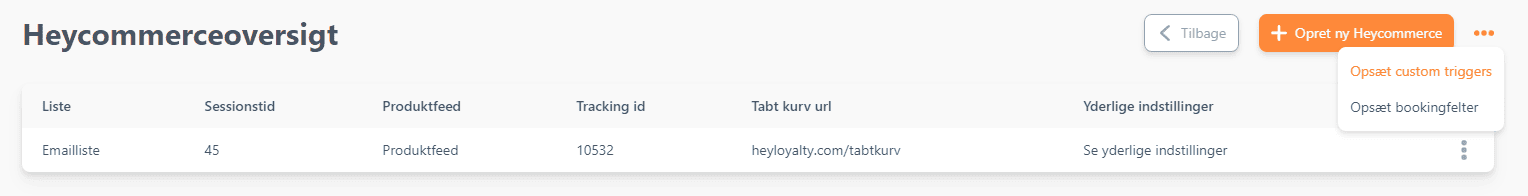 Opsæt custom triggers