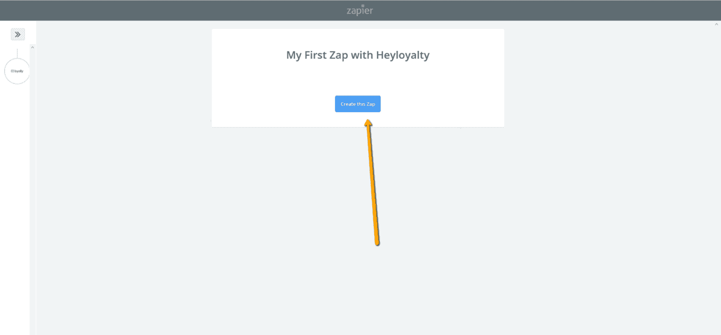 Opsæt Zap med Heyloyalty